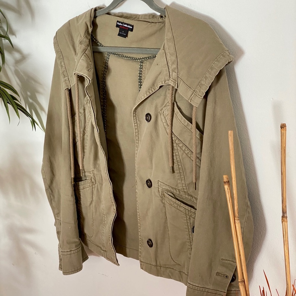 Green Jean Jacket
